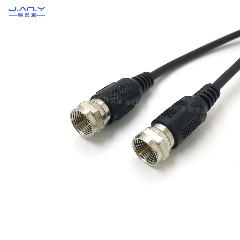 British F-Head para amplificador de sinal de rede, transmissor 4K Coaxial HD Twisted Pair, impermeável e anti-interferência