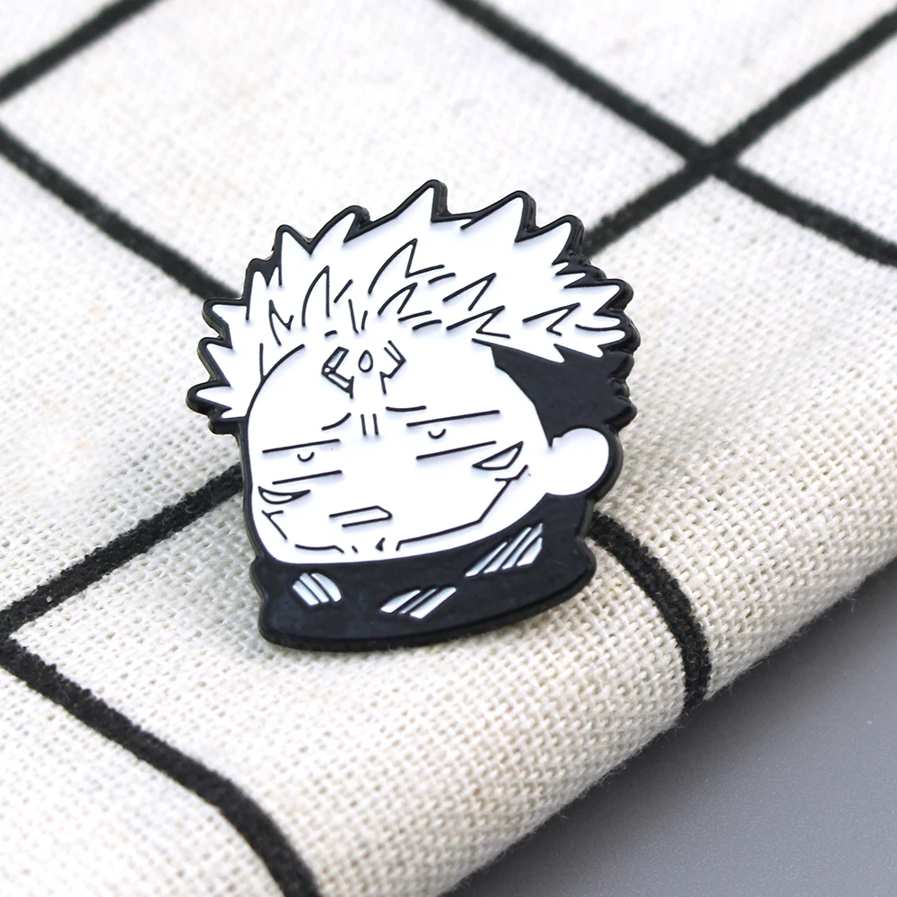 Anime JJK Jujutsu Kaisen Brooch Enamel Pin Badges Brooches For Clothes Jewelry Accessories Fashion Jewelry Gift ﻿