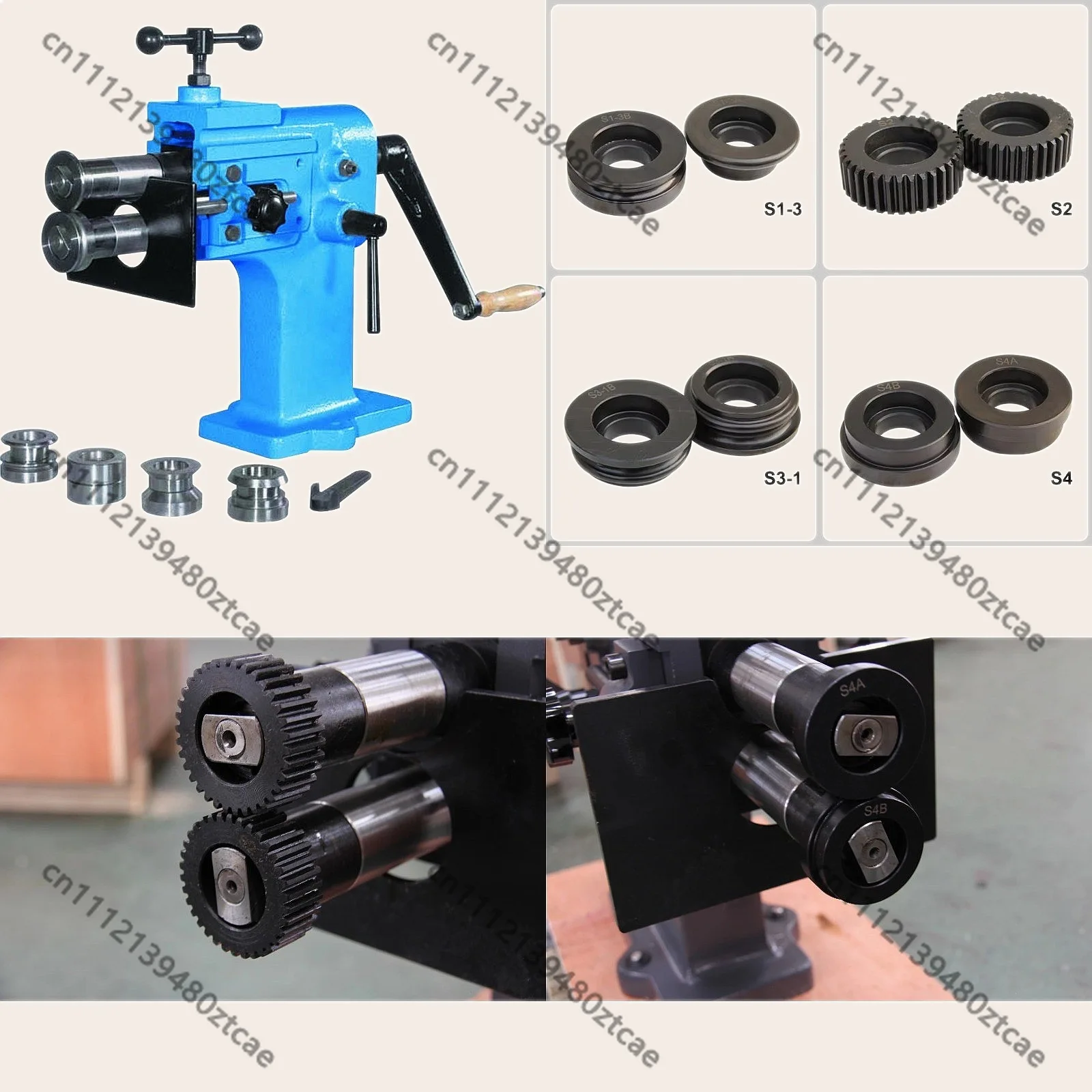 Bead Bending Machine Sheet Metal Forming Bead Roller Bead Former