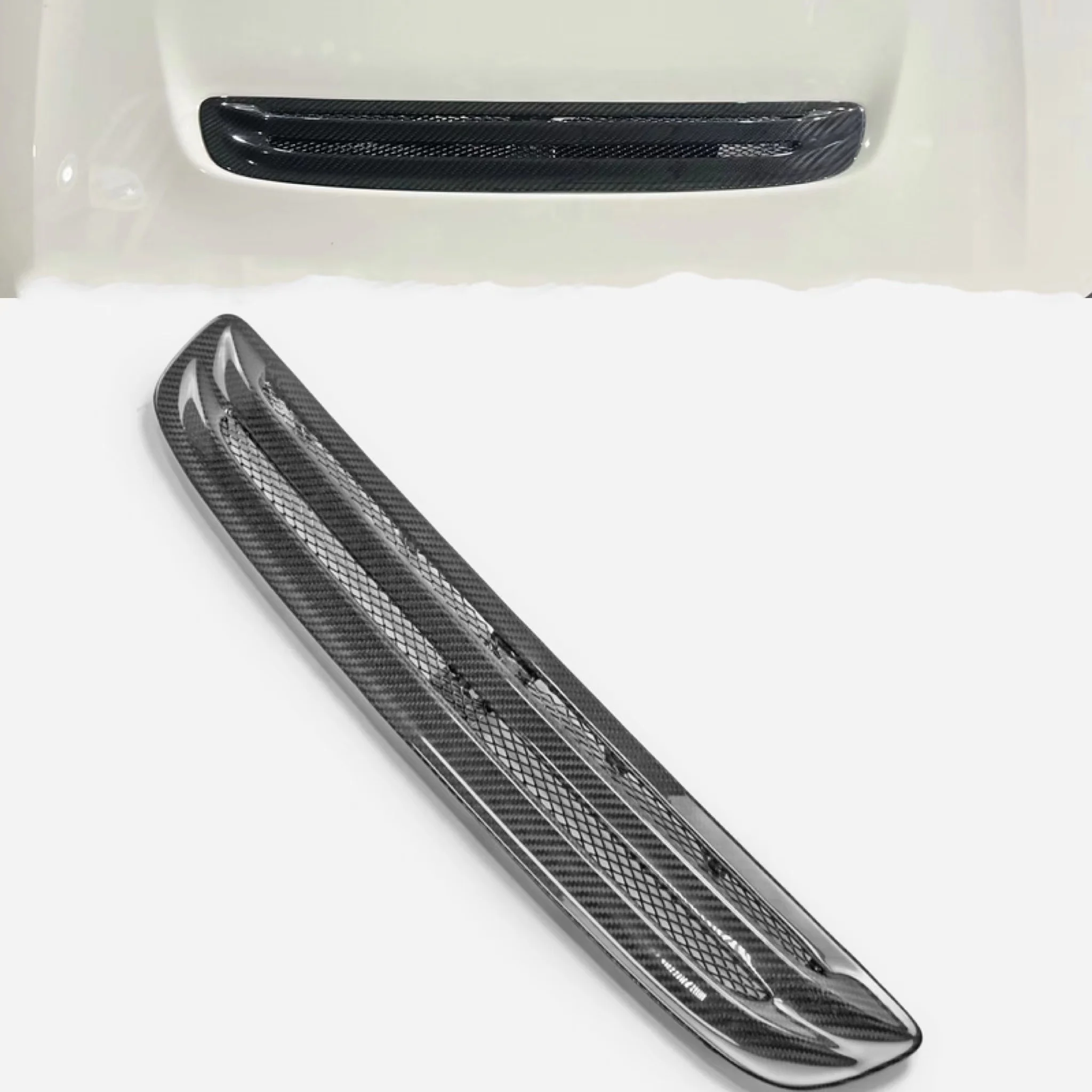 

Подходит для Honda Civic Type-R FL5 OE, вентиляционное отверстие капота (замена), новый Civic FL5 Carbon