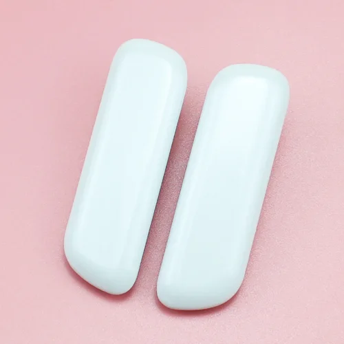 Cubierta de boquilla de pulverización de arandela de faro pintado en blanco perla para Mitsubishi Pajero Montero MK4 06-2016, 8264A027 8264A028, 1 unidad