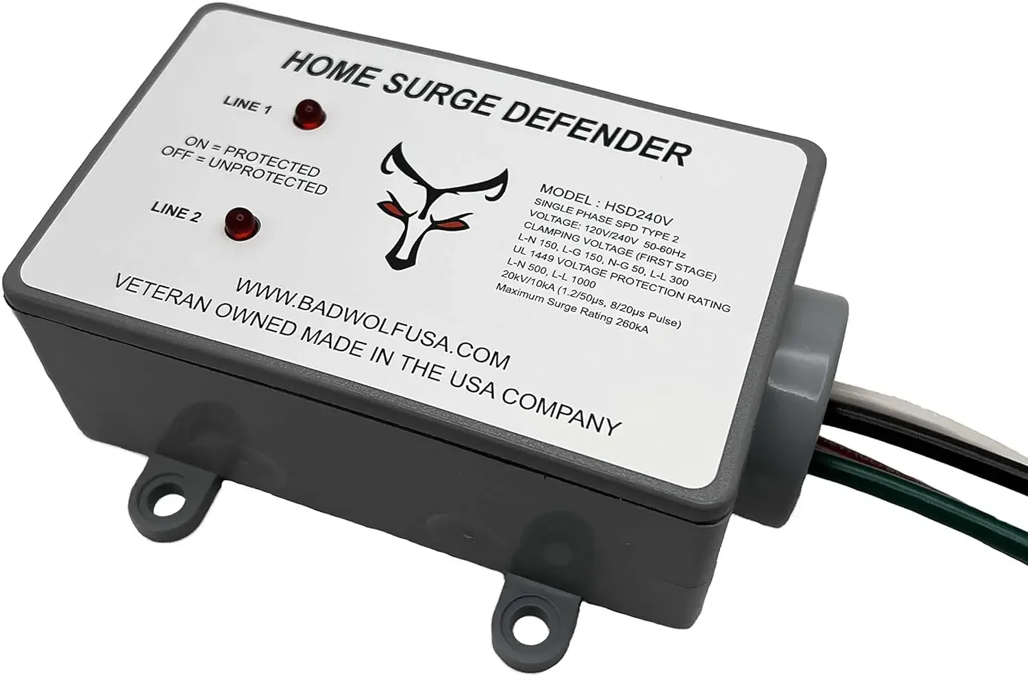 Whole House Surge Protector Lighting Shield and Home EMP Protection