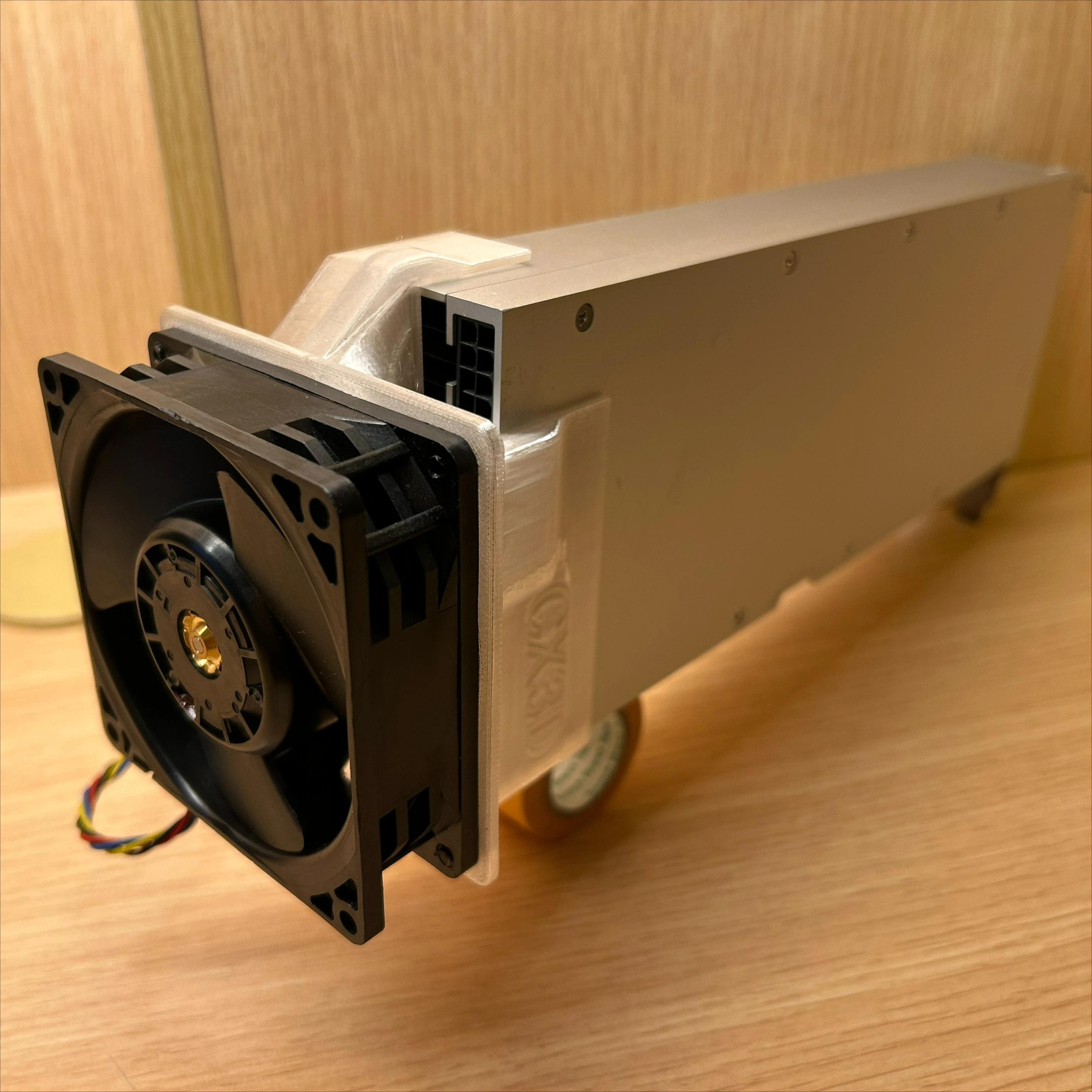 New 80mm High Airflow Cooling Fan for NVIDIA for Tesla A100 170HX Computing Graphics Card, Ultra Short Design