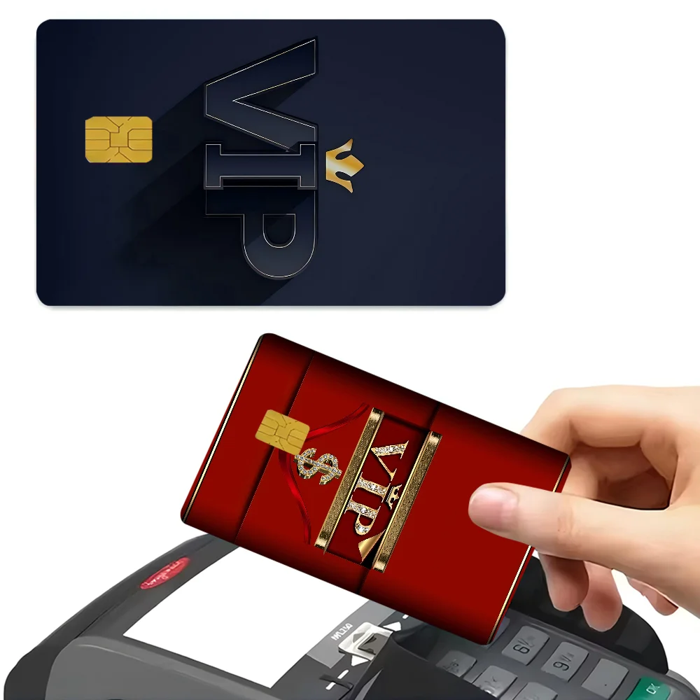 VIP 100 % heißer Verkauf Amine Credit Debit Bank Card Bus Card Film Skin Aufkleber