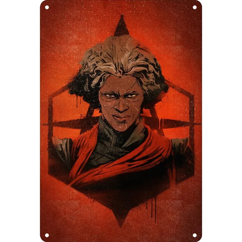 غامض الموسم 2 Jinx السادس الكتابة على الجدران علامات معدنية المشارك Caitlyn Jayce فيكتور شخصية معدنية غامضة المسلسلات التلفزيونية جدار ديكور علامات معدنية #4