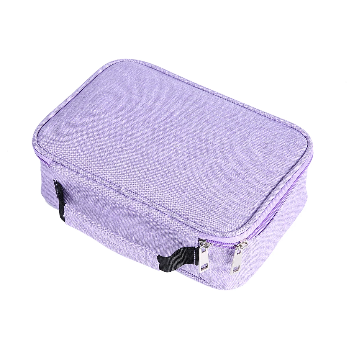 

1pcs Multifunction Pencil Box Canvas Pencil Case For Girls Boys Adults Large Capacity Art Makeup Supplies Lightweight Compact