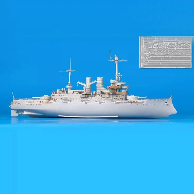 

1/350 German Navy Battleship Schleswig-Holstein 1935 Set Modified DIY Handmade Ship Model Toy Gift Warship Model Kit