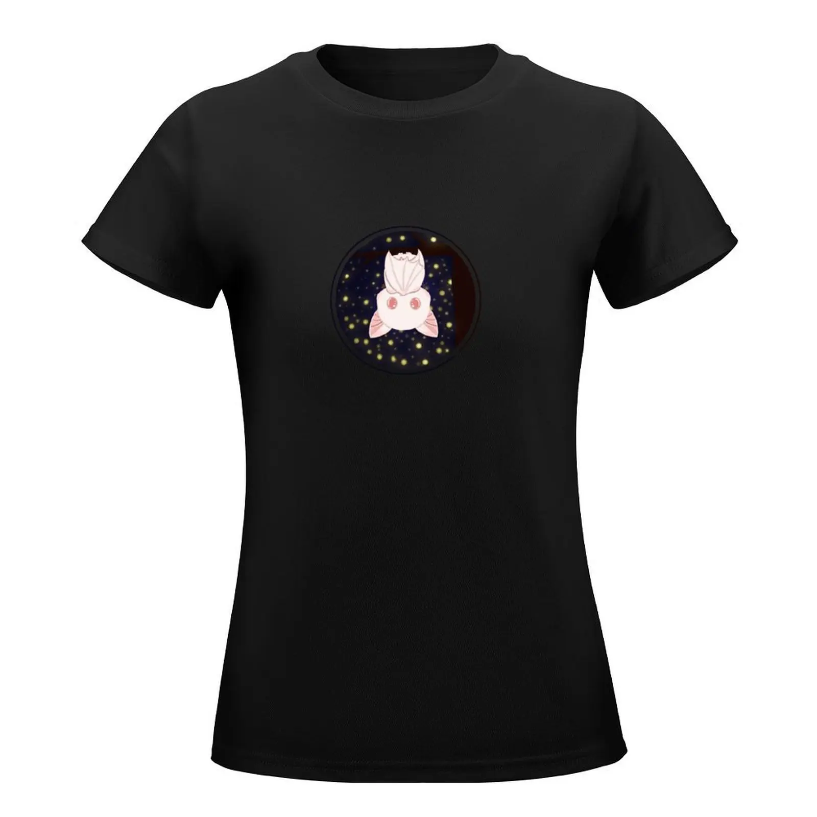 Little Albino Bat T-Shirt customizeds female funnys customs oversized t shirts for Women