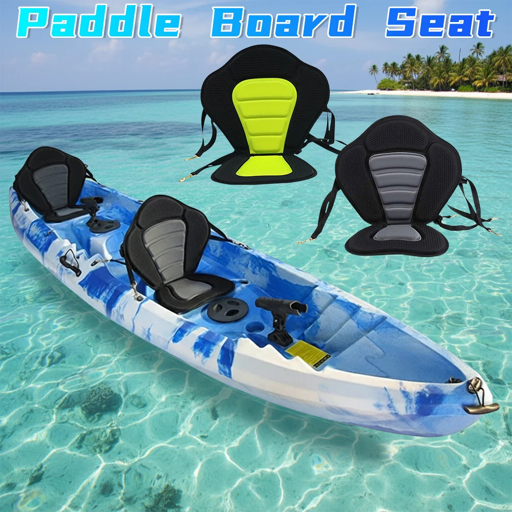 

Регулируемое сиденье для SUP-доски, каяка, каноэ, гребных и рыболовных лодок с мягкой подкладкой и спинкой