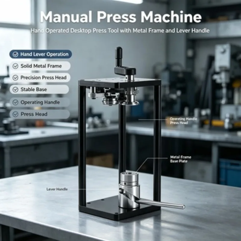 Hand Operated Can Sealer Portable Manual Bottle Capping Machine Closing Tool For Home Brewing Craft Beverage Beer Canning