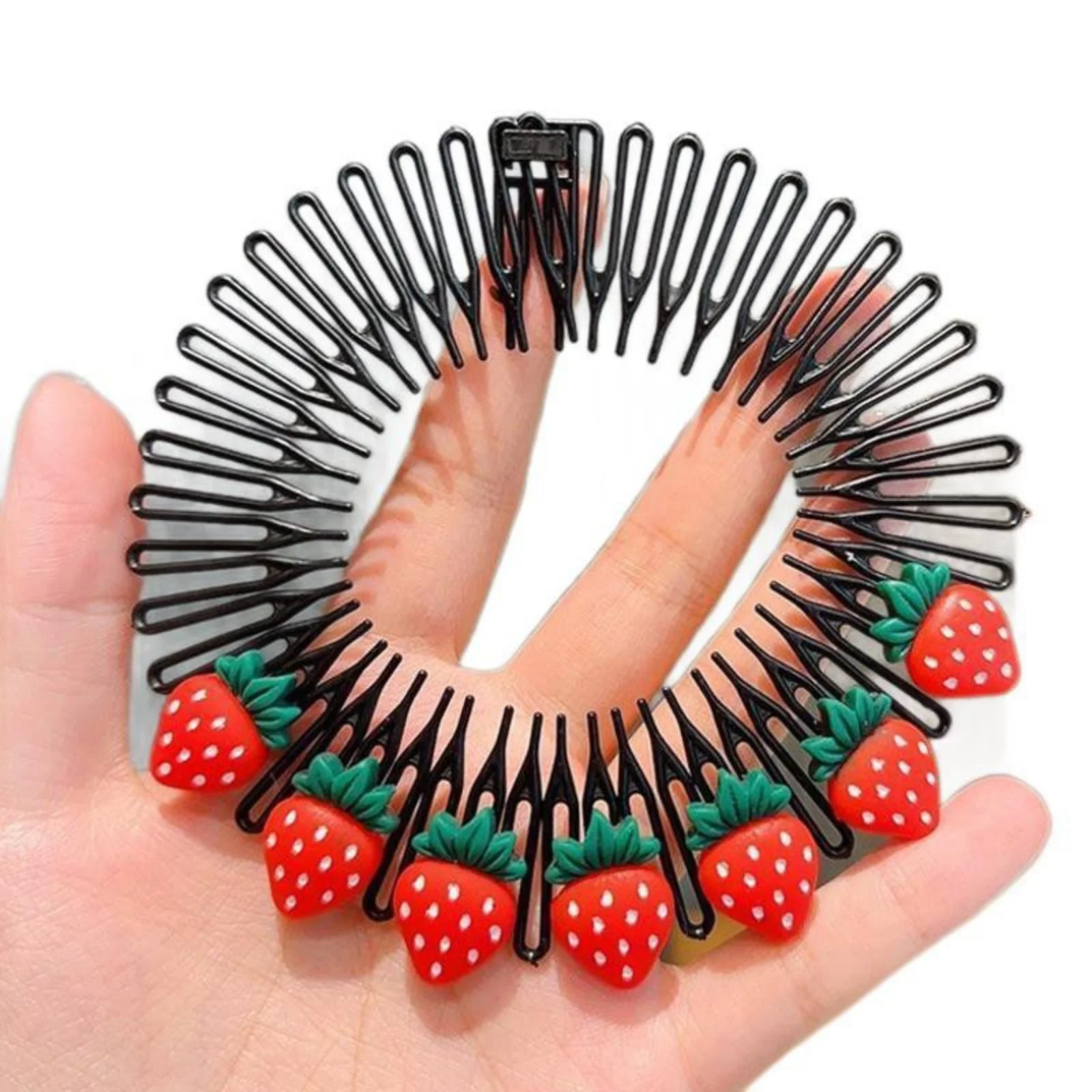Kinder Y2K Stern Bunter Haarkamm Gebrochenes Haarband Haarspangen Häschen Herz Niedlicher Kopfschmuck Prinzessinnen Mädchen Haaraccessoires – Detail 8