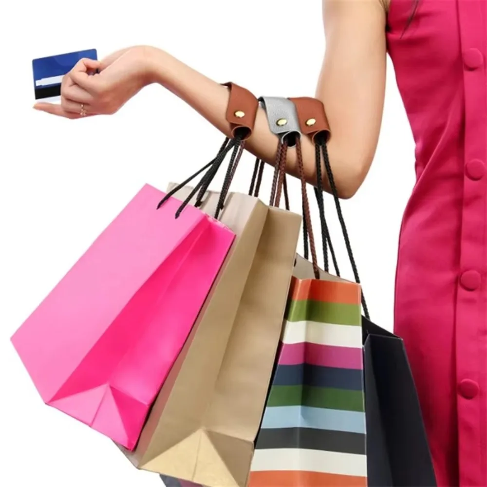 PU Leather Suitcase Grip Soft Anti-shock Design Leather Handle Cover Solid Color Luggage Bag Handle Wrap