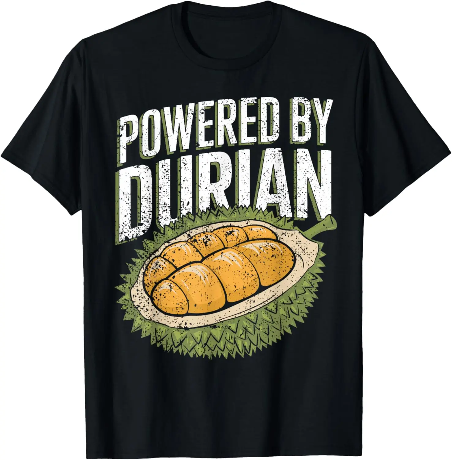 

Durian Tropical Fruit Powered By Durian T-Shirt