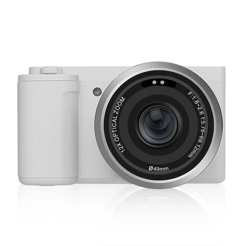 High Quality Mirrorless Vlog Video Camera Compact Digital Camera With Auto Focus Manual Focus Face Detection For Photography