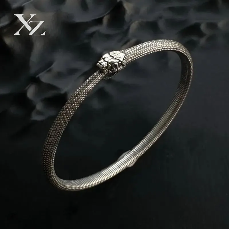 High Quality Retro Ouroboros Bracelet, Mysterious Snake Symbol, Premium Minority Style, Hot Sale Infinite Circle Design