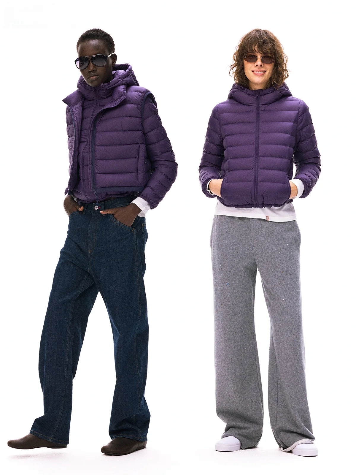 

Lightweight ort Puffer Jaet with Hood 90% White Du down oulder-Length Outerwear Casual Commute Sle Nylon Fabric