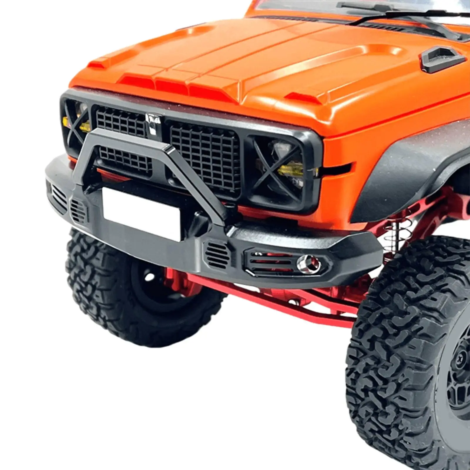 

RC Car Bumper Set High Strength Aluminum RC Accessories for 1 12 Scale Offroad Vehicle Repair Tools
