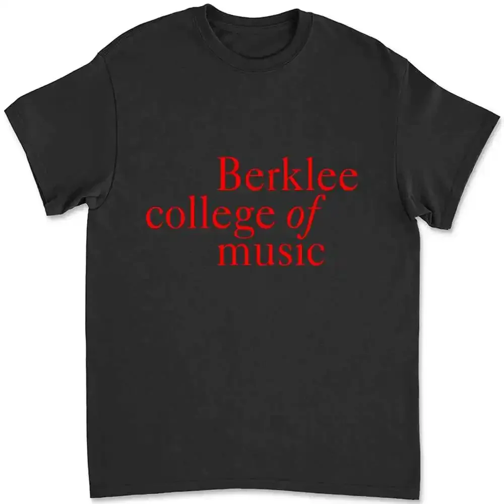 Berklee College Of Music guitarra Piano banda Color música camiseta 5U80