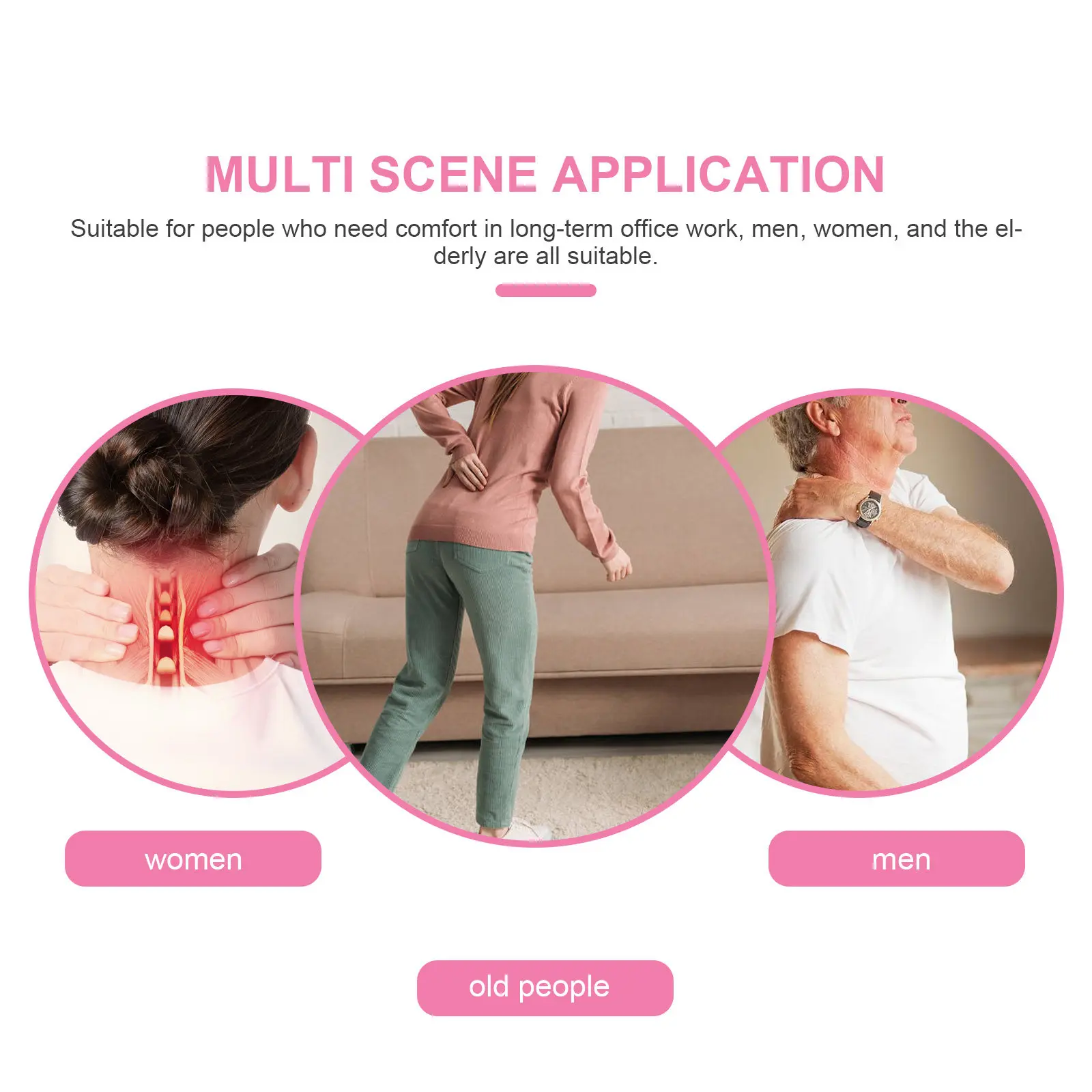 6Pcs Massage Tools Set Wood Therapy Massage Kit Back Massager Wooden Roller Stick Muscle Relaxing Manual Massager Tool view 6