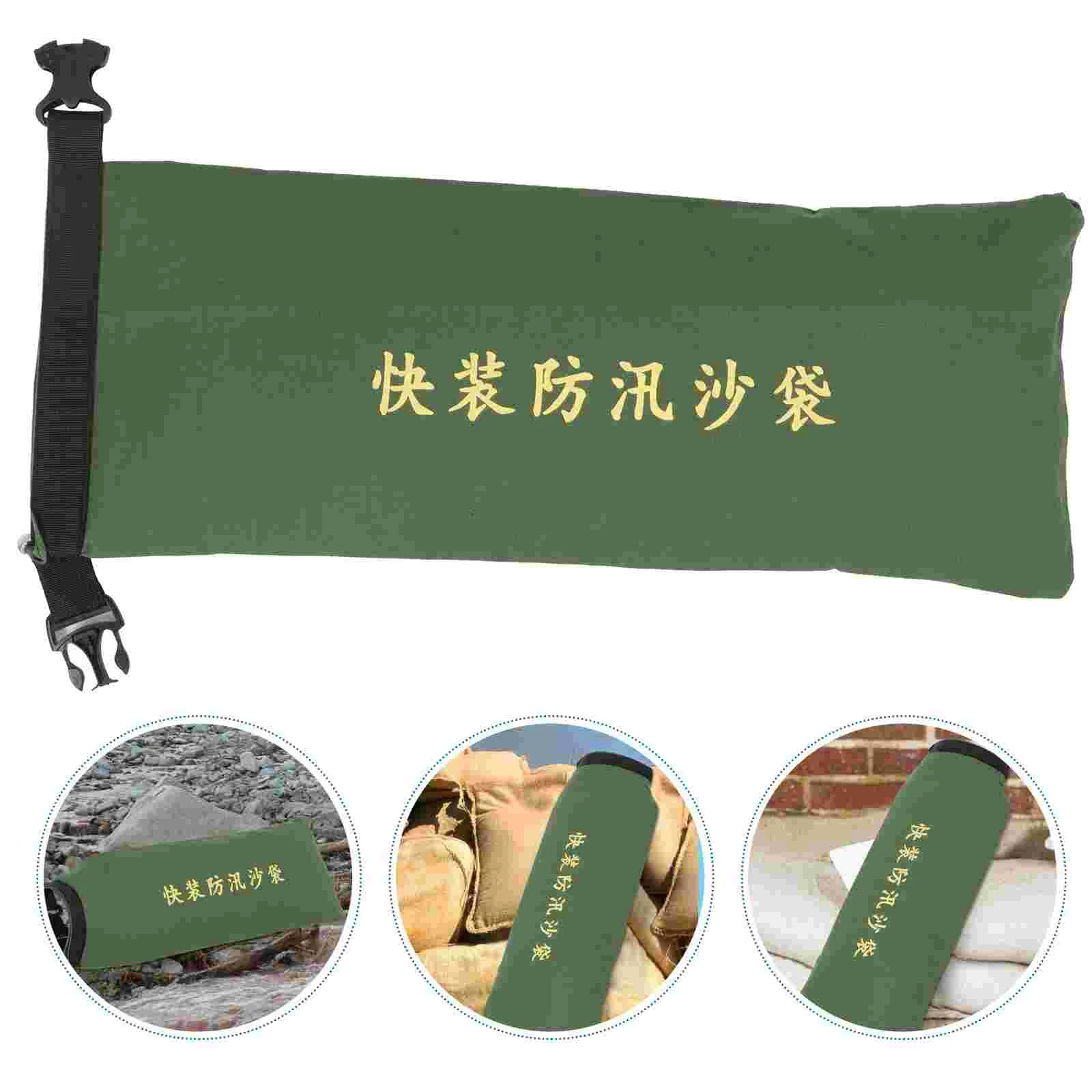 Anti-flood Sandbags Water Filled Weights Trampoline Net Caps Strip for Flooding Canvas Barriers Doors Defence