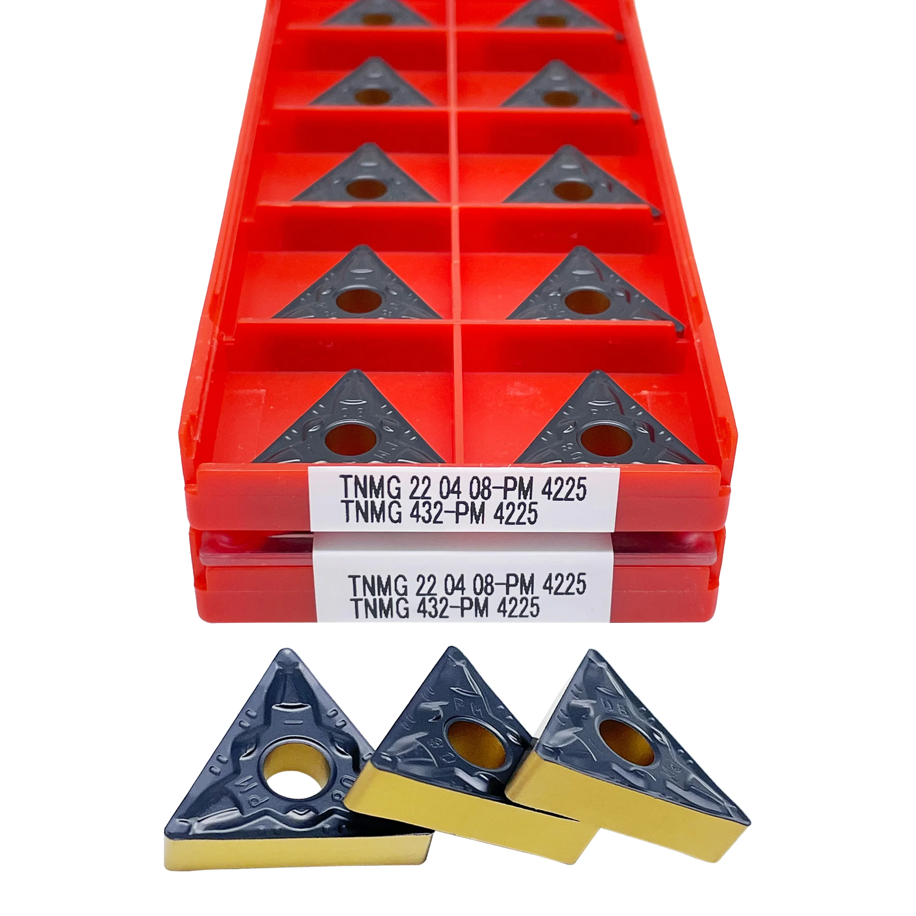 TNMG220408 TNMG220404 PM 4225 جودة عالية سوبر الصلب كربيد إدراج المعادن تحول أدوات مخرطة CNC TNMG 220404 220408 PM 4225