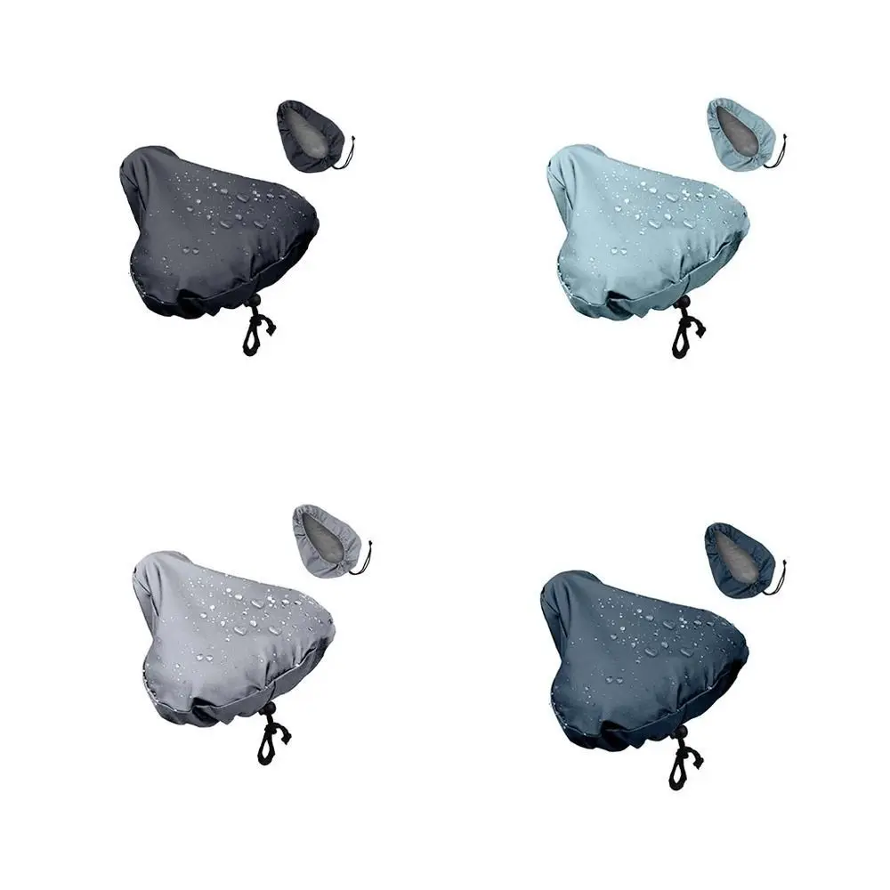 

Cushion Protector With Drawstring Bicycle Seat Cushion Bicycle Seat Rain Cover Saddle Protective Cover Bike Saddle Rain Cover