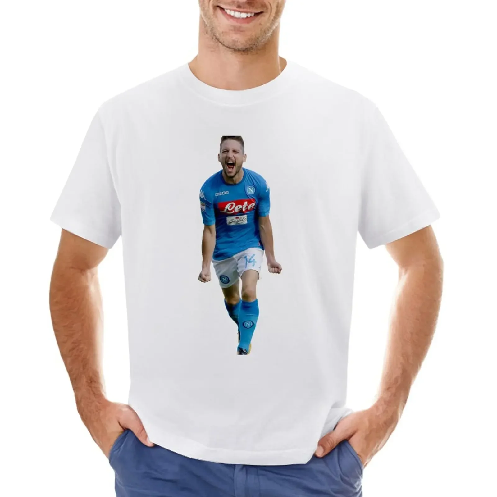 Мужская футболка с рисунком и графическим принтом