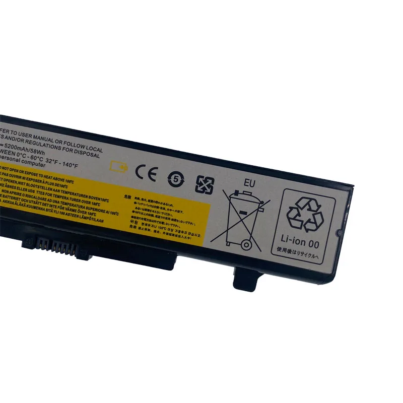 Bateria do portátil para Lenovo IdeaPad, Y480, G480, G400, G485, Y485, G410, G500, G510, G580, Y480, Y580, G405, G490, Z580, Z480, Z380, L11L6Y01