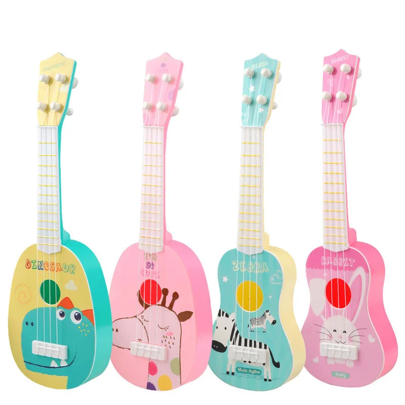 Jouet musical JEMusical TingUkulele pour enfants, jouet d'apprentissage Montessori dos pour enfants, jeu de musique pour tout-petits