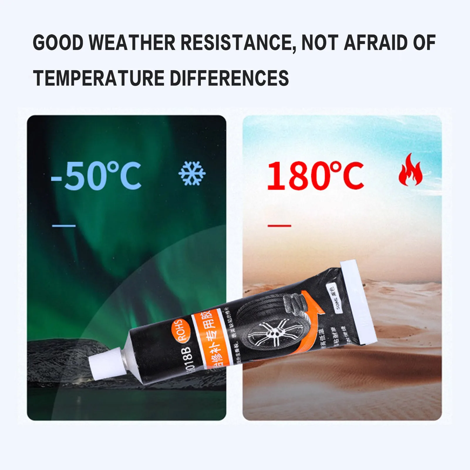 Car Rubber Tyre Repair Glue Quick Drying Formula Fast Repairs Waterproof Glue for Black Shoe Sealant Quick Dry