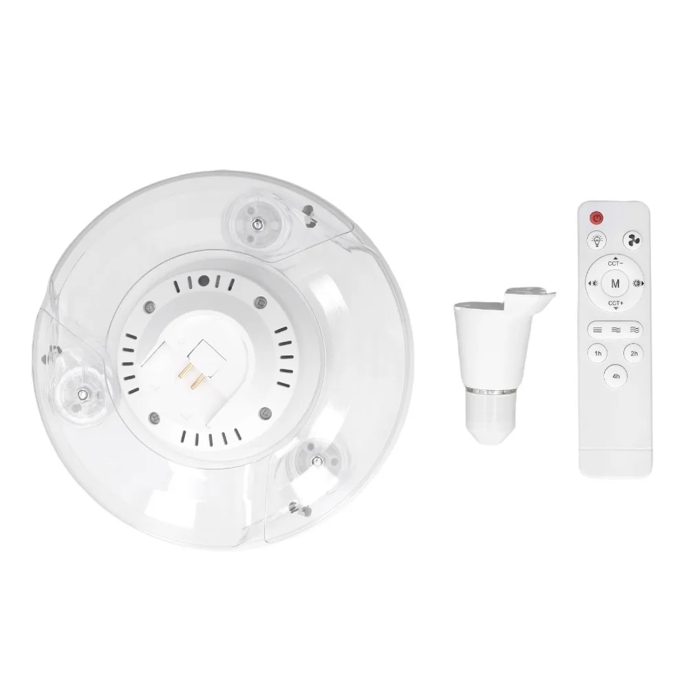3 Color Temperatures Ceiling Fan Light Dimmable E26 Socket Ceiling Fan With Light 2 In 1 Design 3 Speeds Fan Light Garage