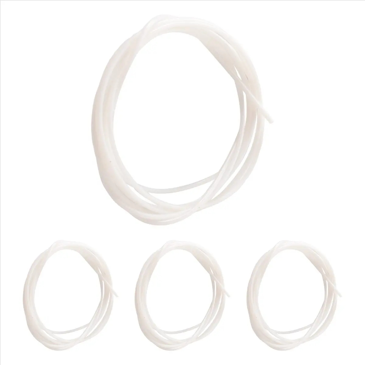 ABXY 4pcs/set White Nylon Ukulele Strings Replacement Part for 21 inch 23 inch 26 inch Stringed Instrument
