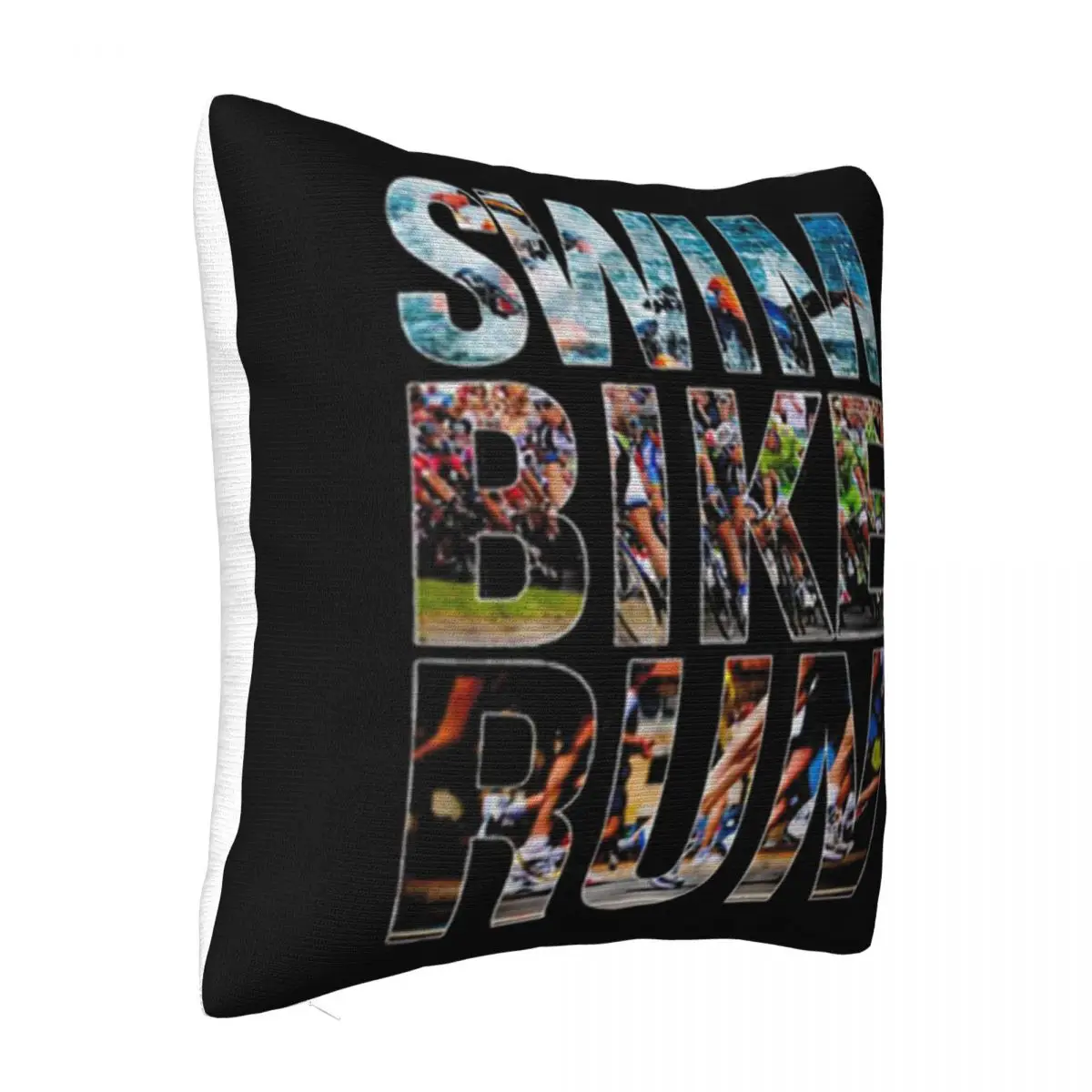 Swim Bike Run Triathlon Personality Male Teenage On Sale Leisure Many Colors Leisure Youth Middle Aged Pillow Case