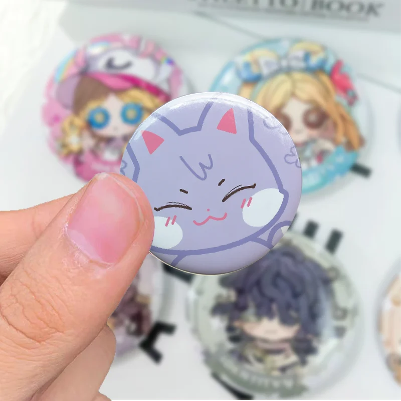 Kpop ATEEZ Enamel Pins  kawaii Cartoon Aniteez Brooches Men Women Aesthetic pins Round Badges for school Backpack Clothing