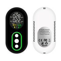 4 in 1 Portable PM2.5 Sensor PM10 Sensor Air Particle Meter Air Pollution Monitor Dust Detector for Camping