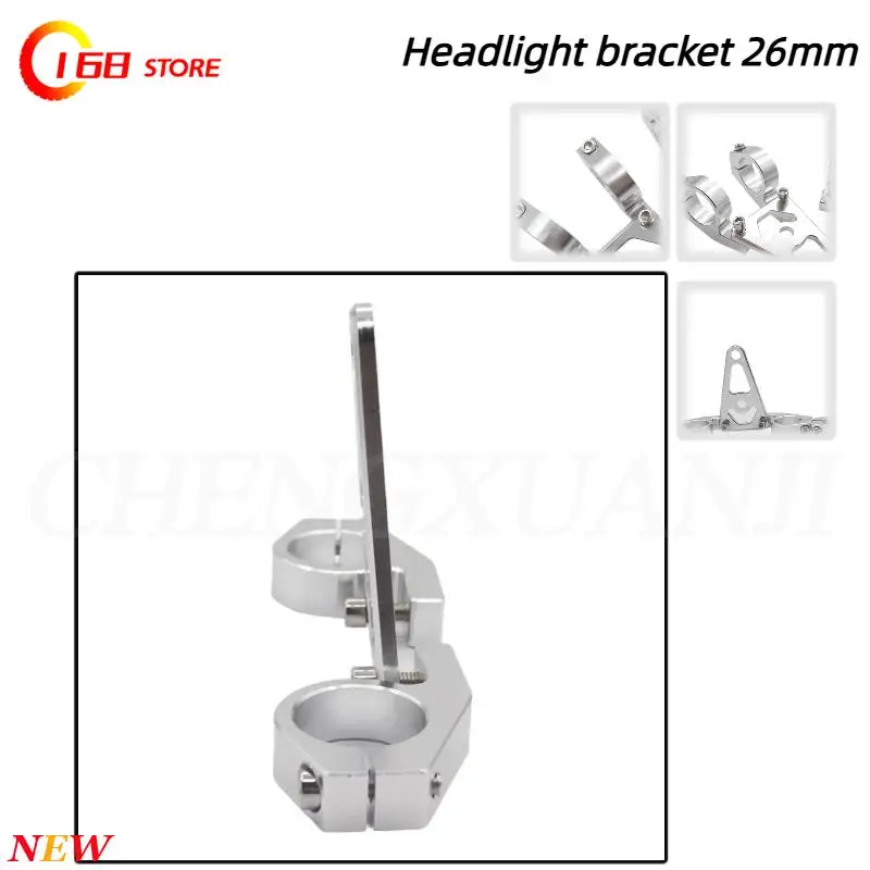 

Кронштейн для крепления фары на вилку мотоцикла 26 мм, держатель фары для Honda Z50 Z50A Z50J Z50R, универсальный для мотоциклов