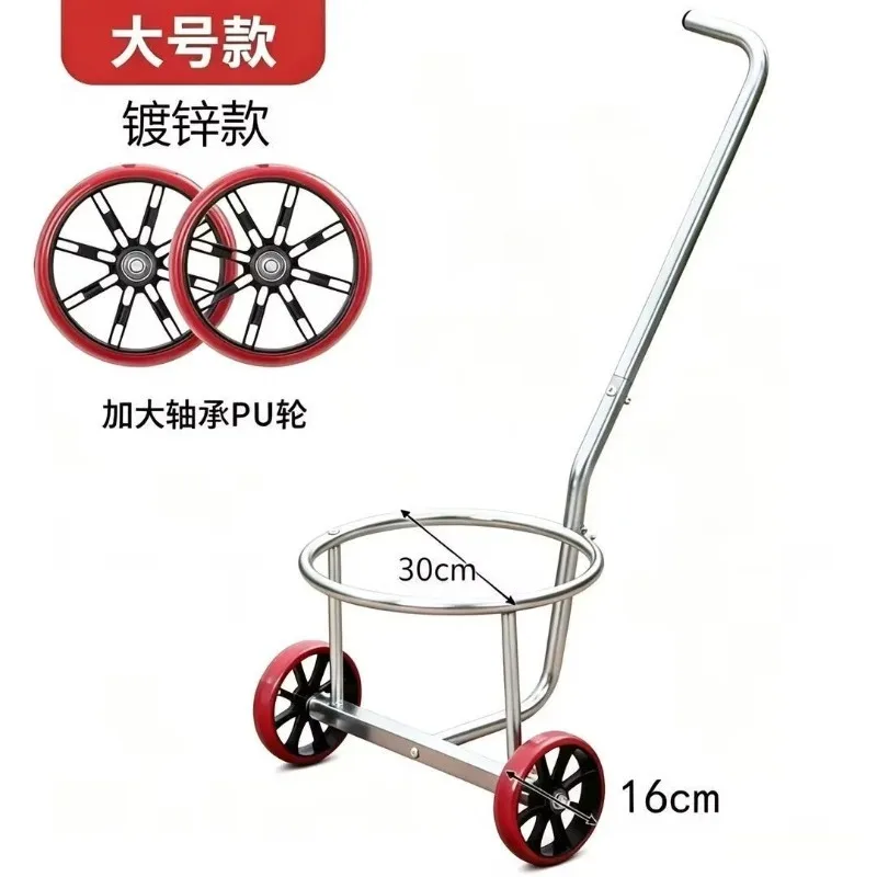 Universal wheel tool cart Flat cart Smooth and effortless to push and pull Compact and portable