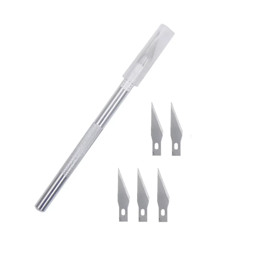 

Precision Craftsmanship Engraving Kit with Carving Knife Aluminum Pen Art Modeling Tools for Detail Work Unboxing Unpacking