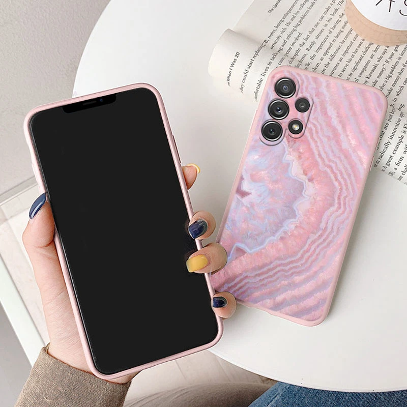 Case For Samsung Galaxy A32 4G A 32 5G A22 A10 A31 Cover Protective TPU Fundas Fashion Marble Stone Texture Coque Capa Shell
