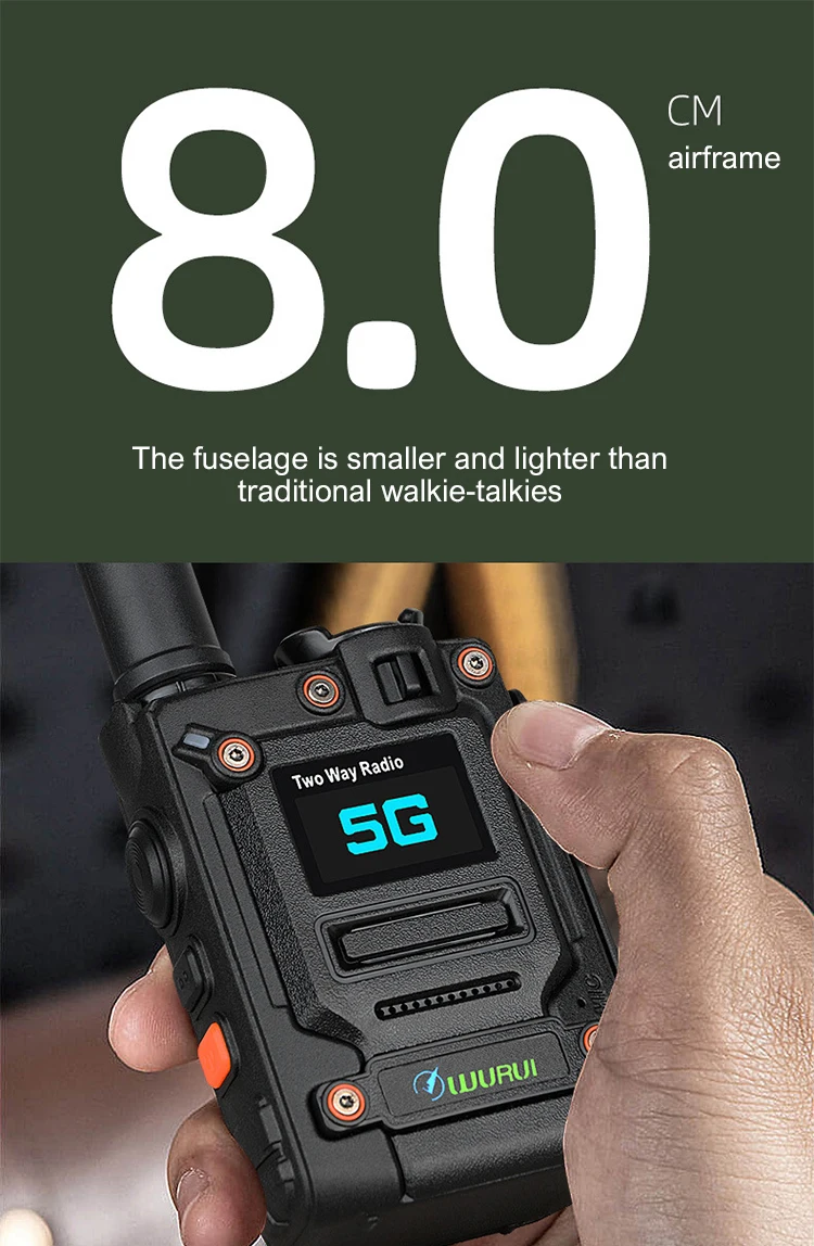 M08 walkie-talkie 5000km Long Talk Range 4g LTE POC Network Radio Sim Card Walkie Talkie wo way radio