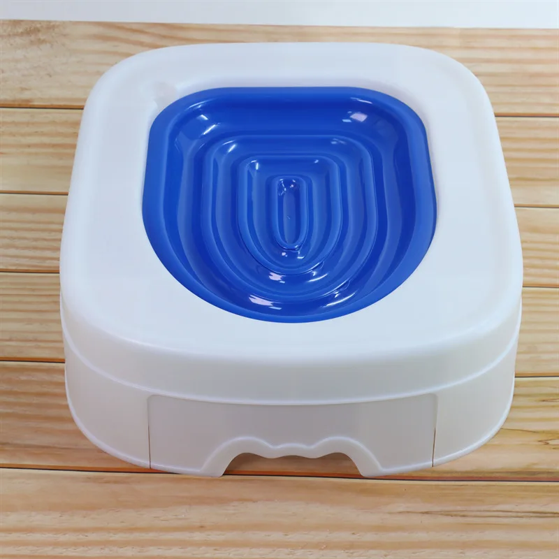 Self-help Cat Potty Trainer Toilet Seat Train Your Cat Toilet Training System - Durable Cat Toilet Trainer for Indoor