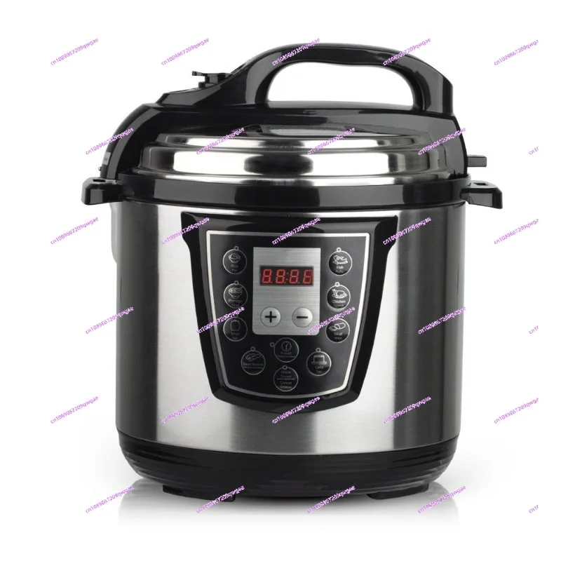

European multi-functional rice cooker pressure cooker, kitchen 6L large-capacity smart rice cooker stew soup and porridge