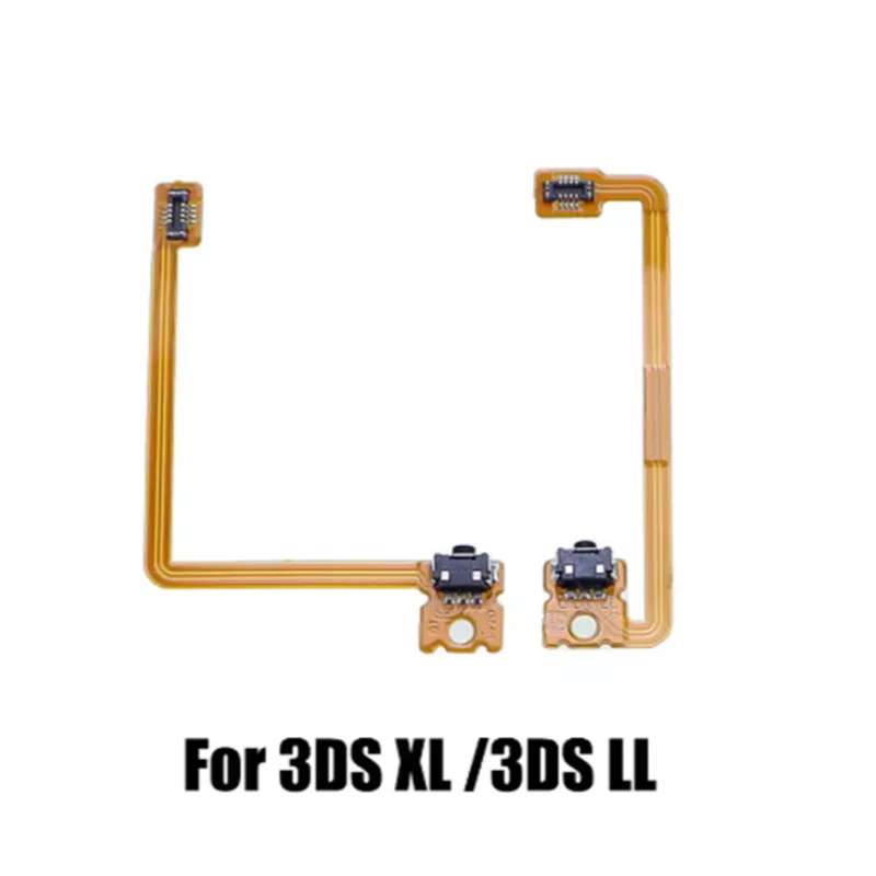 10 مجموعات استبدال L R زر الكابلات المرنة ل 3DS 3DSXL اليسار اليمين التبديل كابل مسطح LR الشريط ل جديد 3DS XL LL إصلاح جزء