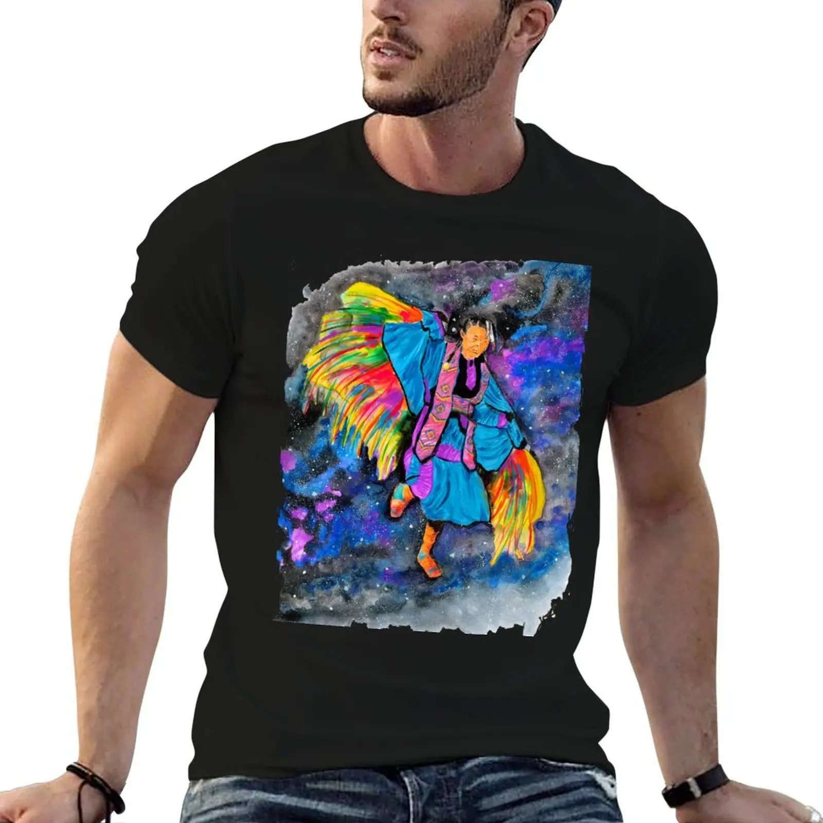 Native Dancer T-Shirt Comfortable Work Wear Tee