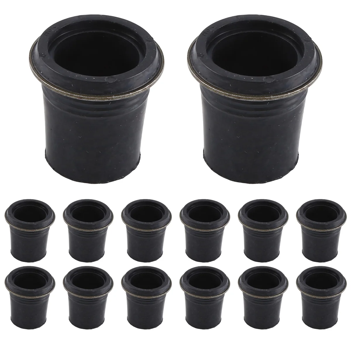 

100Pcs Car Injector Nozzle Seal Holder for Toyota Hilux 2.5L 3.0L 2002-2014 1KDFTV 2KDFTV 23681-30010