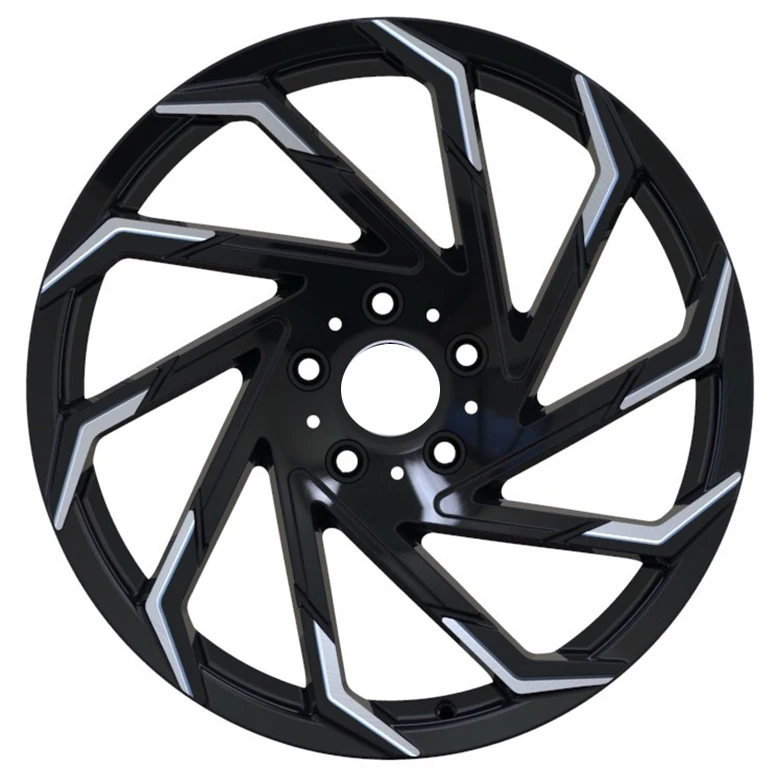 

GVICHN Brand Custom Forgiato Wheel High Quality Forged Aluminum Alloy Wheels 20 Inch 5 Hole Bright Black & Machined Surface