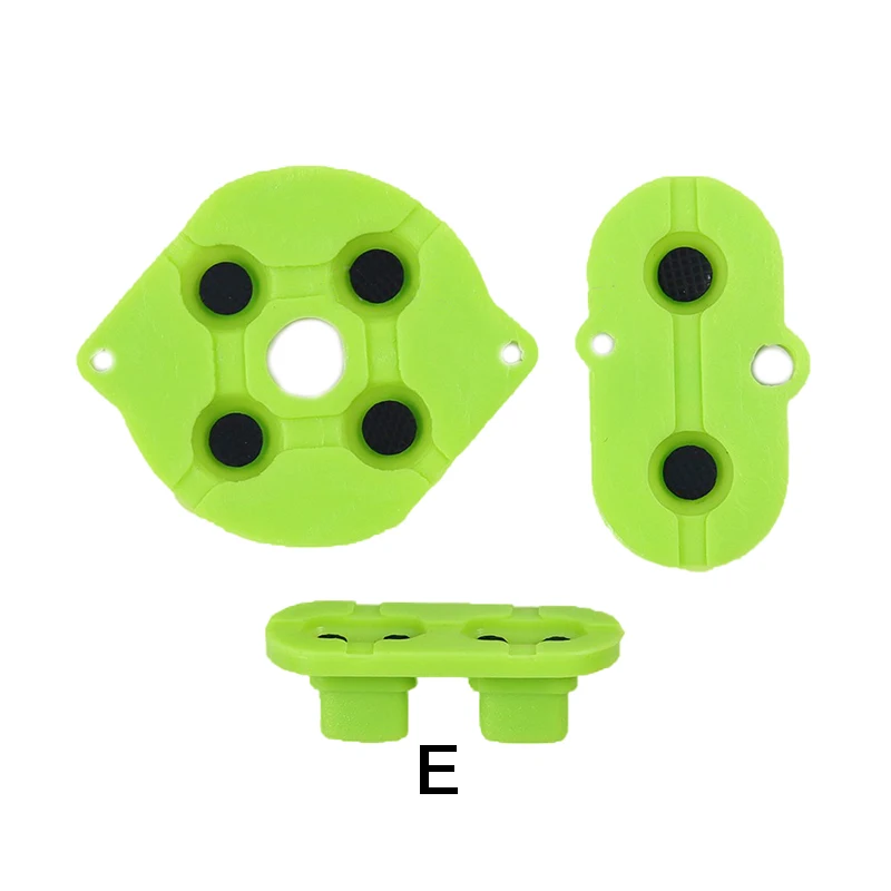 YuXi 1SET untuk GBC alas karet tombol pengganti perekat konduktif silikon bantalan karet tombol alas kunci