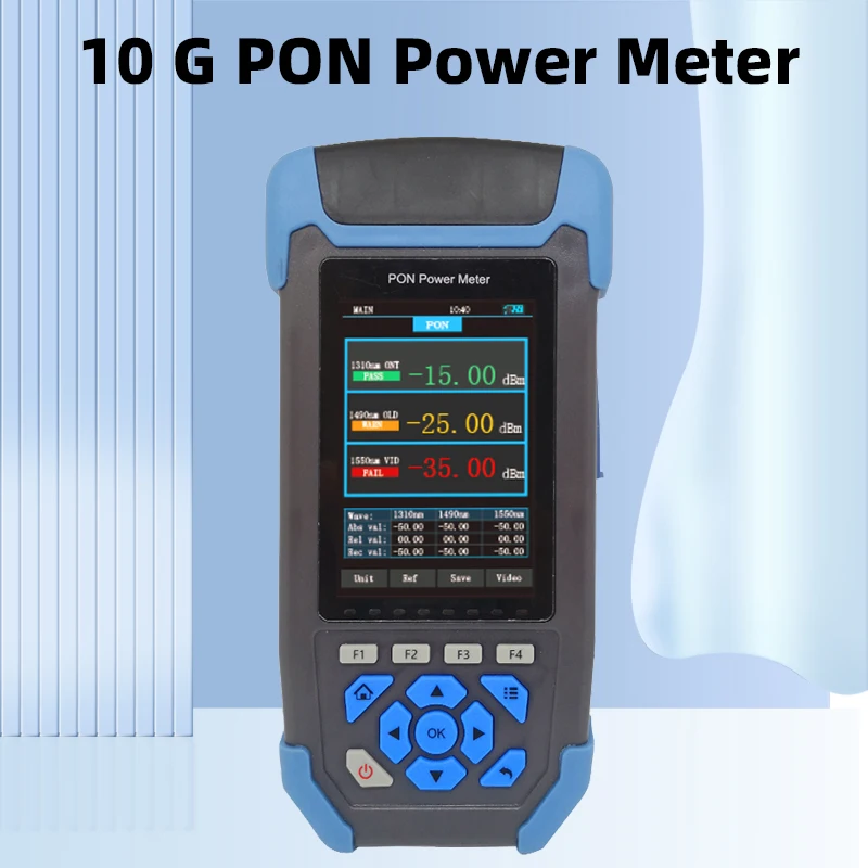 JW3239C 10G PON Power Meter EXFO XG/XGS-PON 1270/1310/1490/1550/1577nm, comprimento de onda Network Tester, ferramentas FTTH, equipamento de fibra