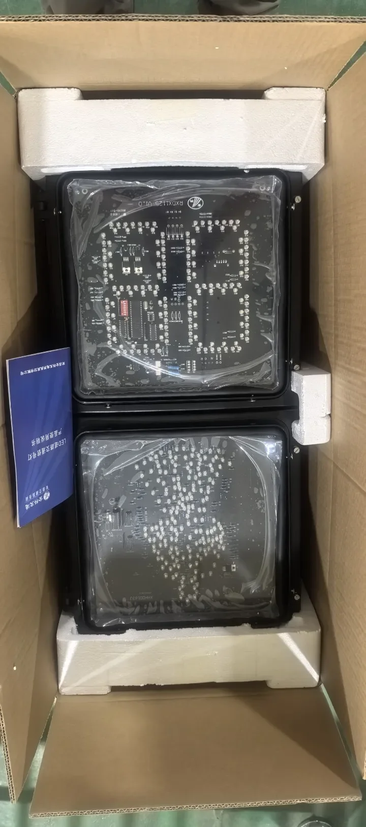 Factory Customize High Quality Bicycle Traffic Direction Indicator Lights LED Countdown Timer Led Traffic For Road Safety