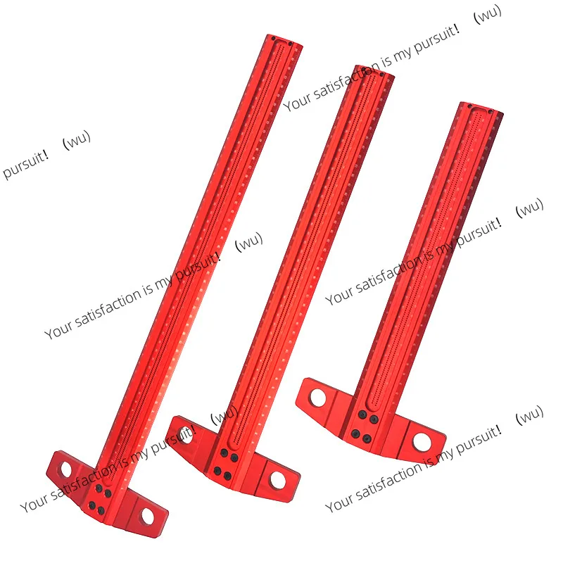 

Оригинальная линейка для отверстий из алюминиевого сплава, линейка для деревообработки, Т-образная линейка для деревообработки, линейка для отверстий, линейка для деревообработки